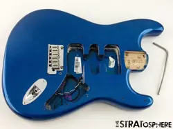 FENDER AMERICAN ULTRA STRATOCASTER STRAT BODY & HARDWARE USA COBRA BLUE!