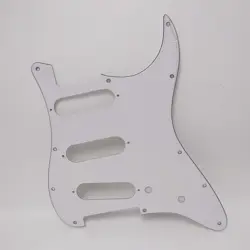 11 HOLE GUITAR PICKGUARD SSS SCRATCH PLATE FOR USA/MEXICAN FENDER STRAT GUITAR