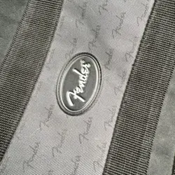 FENDER DELUXE PADDED ELECTRIC GUITAR CARRY CASE GIG BAG BACKPACK BLACK SOFT SIDE