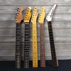 FENDER AND JACKSON USA GUITAR NECK LOT ASSORTED DAMAGED NECK LOT