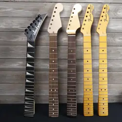 JACKSON FENDER AND UNBRANDED TELE/STRAT NECK LOT ASSORTED DAMAGED NECK LOT