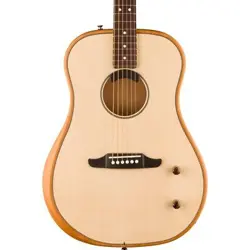 USED FENDER HIGHWAY SERIES DREADNOUGHT ACOUSTIC ELECTRIC - NATURAL