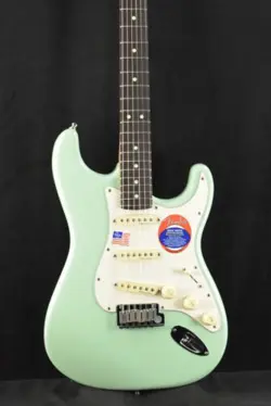 FENDER JEFF BECK STRATOCASTER SURF GREEN ROSEWOOD FINGERBOARD