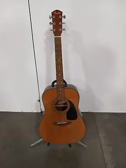 FENDER DG-8S NAT 6 STRING ACOUSTIC WOODEN GUITAR