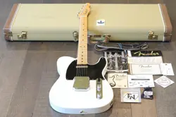 2007 FENDER LIMITED EDITION 1955 THIN SKIN TELECASTER REISSUE WHITE BLONDE  OHSC