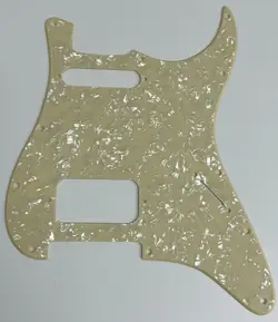 FOR FIT FENDER STRATOCASTER 11 SCREW HOLE HS STYLE GUITAR PICKGUARD CREAM PEARL