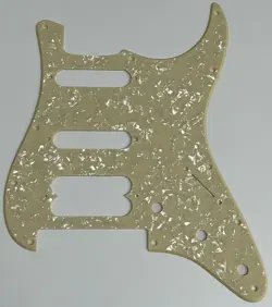 FOR FIT FENDER PLAYER STRATOCASTER FLOYD ROSE HSS GUITAR PICKGUARD CREAM PEARL