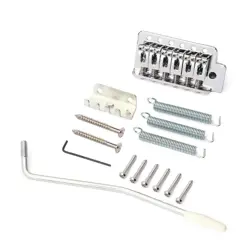 CHROME TREMOLO BRIDGE SYSTEM FOR FENDER STRATOCASTER STRAT ELECTRIC GUITAR A