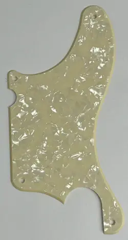 GUITAR PICKGUARD FOR FENDER TELE LA CABRONITA MEXICAN 1 PLY CREAM PEARL
