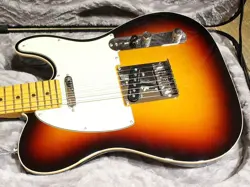 FENDER AM ULT TELECASTER USED 2023 ALDER BODY SUNBURST W/HARD CASE