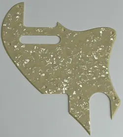 FOR FIT FENDER TELE F HOLE HYBRID CONVERTION STYLE GUITAR PICKGUARD CREAM PEARL