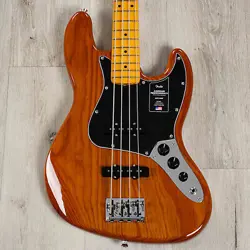 FENDER AMERICAN PROFESSIONAL II JAZZ BASS, MAPLE FINGERBOARD, ROASTED PINE
