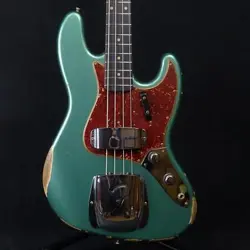 FENDER CUSTOM SHOP 1962 JAZZ BASS RELIC AGED SHERWOOD GREEN METALLIC
