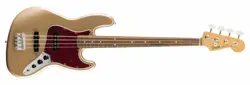 FENDER VINTERA '60S JAZZ BASS, PAU FERRO FINGERBOARD, FIREMIST GOLD