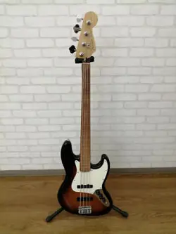 FENDER PLAYER JAZZ BASS PF 3TS FRETLESS ELECTRIC GUITAR - BODY ONLY