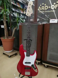 FENDER JAPAN JB-STD JAZZ BASS ELECTRIC BASS, BASSWOOD, MAPLE NECK, USED