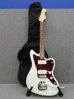 FENDER JAPAN 60S JAZZMASTER ELECTRIC GUITAR OLYMPIC WHITE, MAPLE NECK,