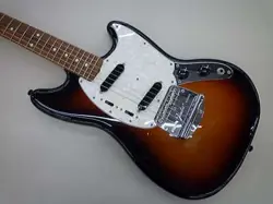 FENDER VINTERA '60S MUSTANG ELECTRIC GUITAR W/ GIG BAG - USED, MINOR SCUFFS