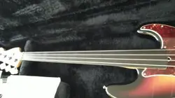 FENDER TONY FRANKLIN FRETLESS PRECISION BASS 3TS, EBONY FINGERBOARD, USED