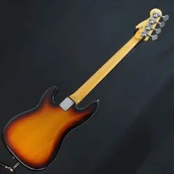 USED AMERICAN VINTAGE '62 PRECISION BASS 3-TONE SUNBURST FENDER USA SLIGHTLY