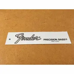 PRECISION BASS DECAL