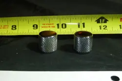 2 – 1970S VINTAGE FENDER TELECASTER - PRECISION BASS KNOBS - ITEM KJ