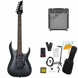 IBANEZ GIO SERIES GRGA120QA-TKS TRANSPARENT BLACK SUNBURST FENDER 10W AMPLIFIER