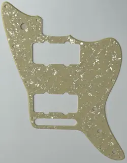 FOR FIT FENDER AMERICAN SPECIAL JAZZMASTE STYLE GUITAR PICKGUARD CREAM PEARL