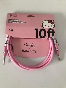 FENDER HELLO KITTY ORIGINAL CABLE 10FEET