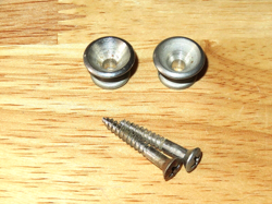 FENDER PRE-1964 NICKEL STRAP KNOBS