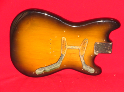 FENDER PRE-1964 SUNBURST DUO SONIC OR MUSIC MASTER ALDER BODY