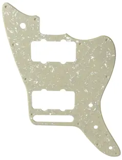 GUITAR PICKGUARD FOR US FENDER AMERICAN SPECIAL JAZZMASTER STYLE,CREAM PEARL