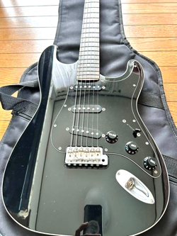 FENDER JAPAN AERODYNE STRATOCASTER AST GUITAR BLACK 3S LONG SCALE