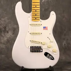 NEW FENDER/ ERIC JOHNSON STRATOCASTER MAPLE FINGERBOARD WHITE BLONDE S/N EJ24199