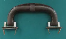 FENDER BROADCASTER GUITAR CASE HANDLE VINTAGE BROWN BAKELITE 1950