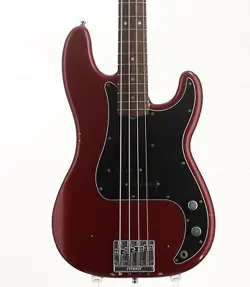 FENDER NATE MENDEL P BASS ROSEWOOD FINGERBOARD CANDY APPLE RED 2017 USED