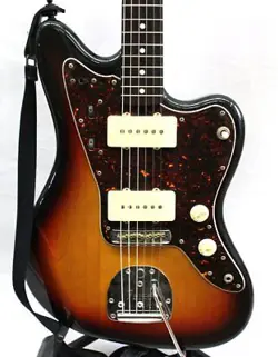 FENDER JAPAN JAZZMASTER ELECTRIC GUITAR SUNBURST USED WITH SOFT CASE