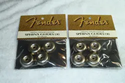 2 PACKS OF FENDER AMPLIFIER PARTS – SPHINX GLIDES – 099-3900-000 - ITEM KY