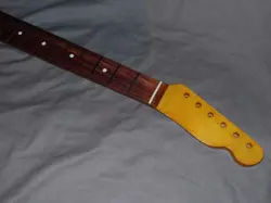 DARK 22 XJ NOS ALLPARTS ROSEWOOD NECK WILL FIT TELECASTER VINTAGE MJT USA BODY