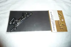 2 PACKS OF FENDER AMPLIFIER HARDWARE – BLACKFACE AMP LOGO– 099-4093-000 -ITEM LC