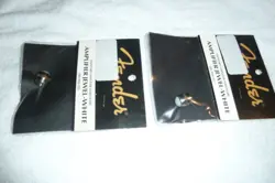 2 PACK FENDER AMPLIFIER HARDWARE AMPLIFIER JEWEL WHITE - 099-0954-000 - ITEM LL