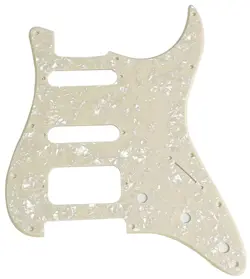 CREAM PEARL PICKGUARD GUITAR PARTS FOR FENDER 11 SCREWS STRATOCASTER START HSS