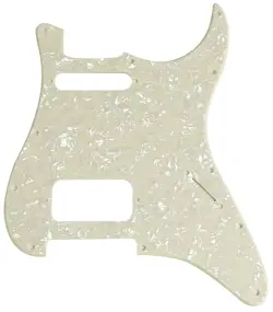 1 PLY CREAM PEARL PICKGUARD GUITAR PARTS FOR FENDER US 11 SCREW HOLE HS GUITAR