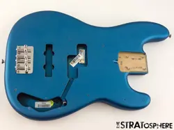 FENDER AMERICAN PERFORMER PRECISION P BASS BODY & HARDWARE USA LAKE PLACID BLUE