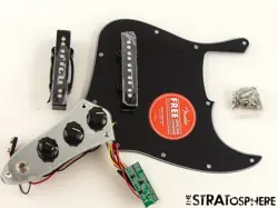 FENDER SQUIER AFFINITY ACTIVE JAZZ BASS V 5 STRING LOADED PICKGUARD GUITAR BLACK