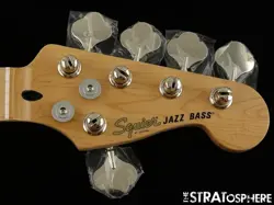 FENDER SQUIER AFFINITY ACTIVE JAZZ BASS V 5 STRING NECK   TUNERS 