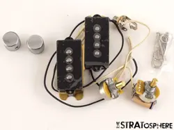 FENDER AV II AMERICAN VINTAGE 1960 PRECISION P BASS PICKUP POTS   KNOBS 60