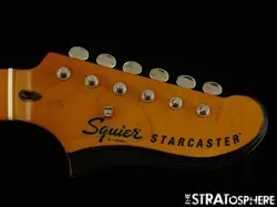 FENDER SQUIER CLASSIC VIBE STARCASTER NECK   TUNERS MAPLE $10 OFF