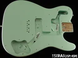 FENDER AMERICAN PROFESSIONAL II TELECASTER DELUXE BODY TELE MYSTIC SURF GREEN