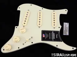 FENDER AMERICAN PROFESSIONAL II STRAT LOADED PICKGUARD TIM SHAW PUSH/PUSH V MOD